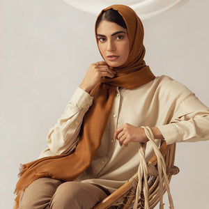 Eco-Luxe Scarves & Hijabs - Bronze