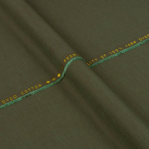 Designer Collection - Yarn Dyed Cotton (4.5 Mtr) - Olive
