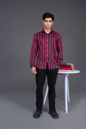 Pinstripe-Casual Shirts Granada Stripes-3937-01
