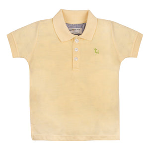 Yellow Ti Polo Shirt