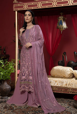 Heer embroidery chiffon collection-HR-10