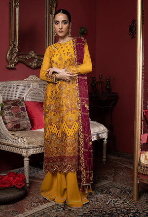 Heer embroidery chiffon collection-HR-02