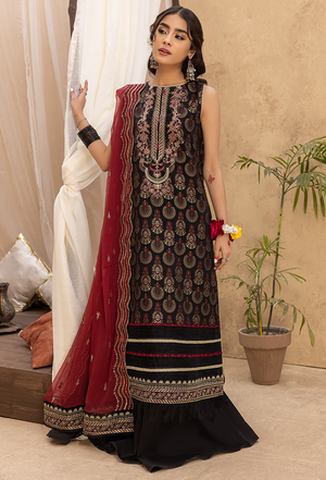 Ishq-Embroidered Lawn-IS-01