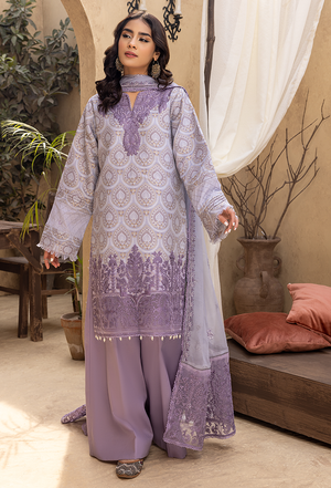 Ishq-Embroidered Lawn-IS-07