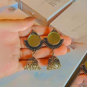 Vintage MIrror Jhumka