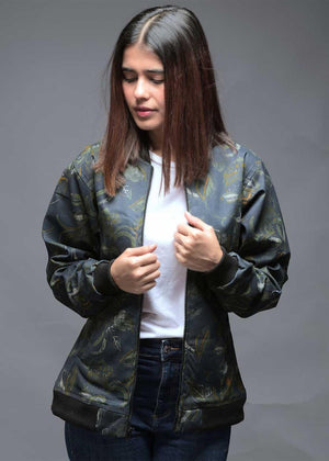 Floral Printed Women Jacket