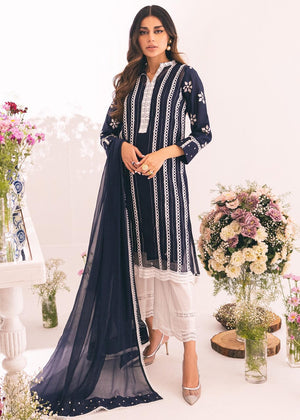 NAVY ORCHID | UMEED | RJS PRET