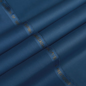 Nawabzada - American PIMA Lawn Cotton (4.5 Mtr) - Royal Blue