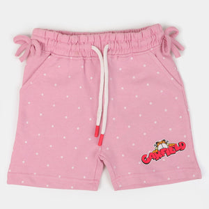 Girls Cotton Short Character - Baby Pink